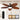 Smart tropical ceiling fan with remote control displaying 3CCT dimmable LED light options from warm to daylight.