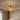 Kviflon 5003 gold crystal ceiling fan showing polished metal body, top K9 crystal decor, and 5 wood blades
