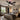 Kviflon 8311 RGB flush mount ceiling fan with light installed in a modern bedroom