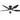Black Kviflon 8901 46 inch ceiling fan with light modern flush mount 5 blade DC motor ceiling fan