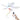 Kviflon 8922 white RGB Bluetooth low profile ceiling fan with light and remote control