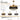 Dimmable LED lighting on Kviflon 9017 gold ceiling fan with 3 color temperatures