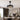Crown Crystal retractable blade crystal ceiling fan with light in a dining room