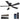 Kviflon low profile ceiling fan with light and remote control black blades