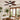 Kviflon 52 inch brown palm leaf ceiling fan with light installed in a cozy living room