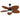 8230 smart tropical palm leaf ceiling fan with dark brown walnut finish blades and LED light.
