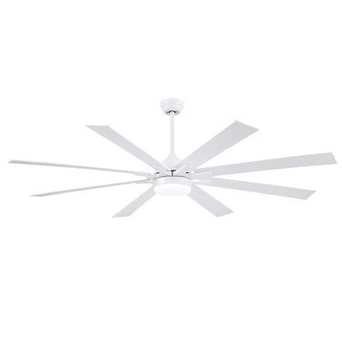 72" Industrial Ceiling Fan for Garage | Quiet, Remote Control|8889