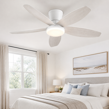 Wing Blade Ceiling Fan | Ultra Quiet, App & Remote Control |6666