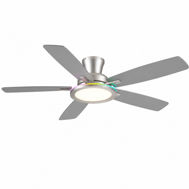 52" RGB Side Light Ceiling Fan | Ultra Quiet, App & Remote Control |B8240