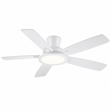 52" Wood Blade Smart Ceiling Fan | Ultra Quiet, App & Remote Control |B8240