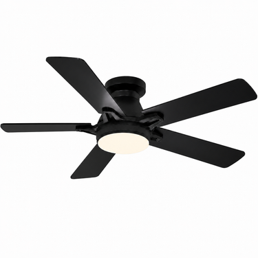 Wood Blade Ceiling Fan for Bedroom | Ultra Quiet, App & Remote Control|8236