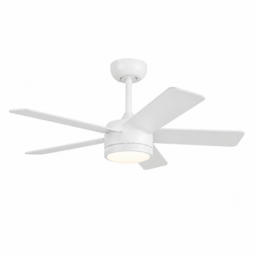 46''  Downrod Ceiling Fan With Light