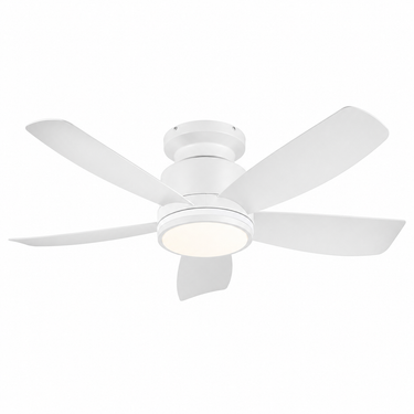 41“ Curved Blade Ceiling Fan with Side Ring Light | Ultra Quiet, App & Remote Control |8233
