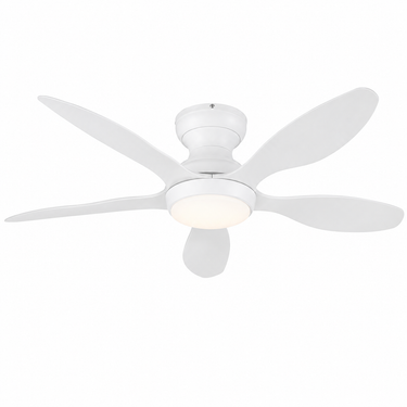 46" Flush Mount Ceiling Fan for Bedroom | Quiet, App & Remote Control |8901