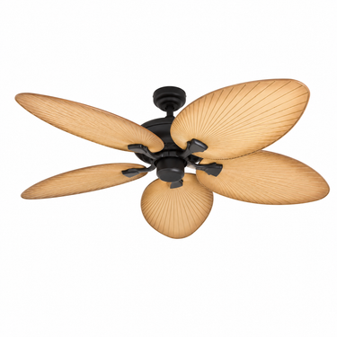 50‘’ Palm Leaf Ceiling Fan for Living Room | Quiet, App & Remote Control |8242