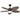 Kviflon 8242 50 inch tropical palm leaf ceiling fan with light in light brown finish