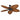 Kviflon 8242 50 inch tropical palm leaf ceiling fan without light in brown finish