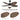 Palm leaf blade design feature of Kviflon 8242 tropical ceiling fan