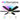 Kviflon 8246 55 inch RGB low profile ceiling fan with light in black finish