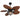 Kviflon 8309 52 inch outdoor palm leaf ceiling fan with light and crystal glass shade