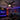 Kviflon 8900 RGB low profile ceiling fan with light installed in a game room