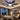 Kviflon 8912 RGB flush mount ceiling fan with light installed in a modern bedroom