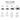 Size options for Kviflon 8922 standard LED low profile ceiling fan in 32 36 46 and 52 inch