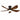 Kviflon 8922 standard LED low profile ceiling fan with light in brown finish