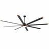 Kviflon 9001 industrial ceiling fan comparing 100 inch diameters 