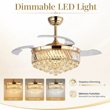 Kviflon 9016 30W full spectrum dimmable LED light source supporting 3 color temperatures with memory function