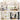 model 9019 luxury gold crystal retractable ceiling fan installed in a modern elegant living room dining room kitchen office ambient