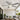 Kviflon B8240 52 inch flush mount ceiling fan with light installed in a outdoor patio