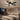Kviflon B8240 RGB flush mount ceiling fan with light installed in a modern bedroom