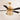 Noble crystal gold ceiling fan with an integrated crystal chandelier light, shown against a plain off-white background.