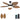 52" Vintage Palm Leaf Ceiling Fan | Quiet, App & Remote Control |8918